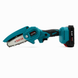 Акумуляторна ланцюгова мініпила KRAFFTEC Chain Saw, шина 6" NF-00008460 фото 4