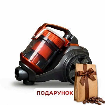 Пилосос циклонний Sokany SK-13004 3600 Вт, HEPA-фільтр, колба 3.5 л + ПОДАРУНОК: Кава мелена 250 г SK-13004 фото